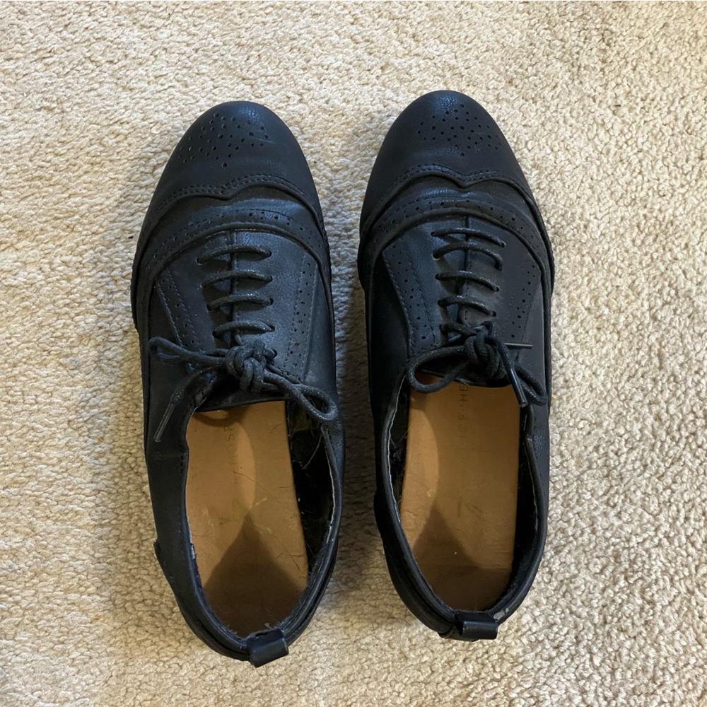 Black shoes.